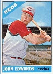1966 Topps Baseball Cards      507     Johnny Edwards